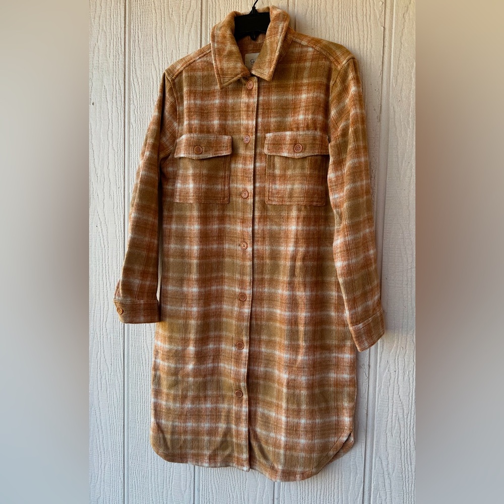 Jessica Simpson Plaid Shacket - Picture 11 of 13